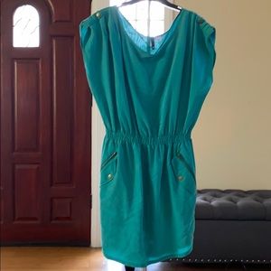 H&M Divided Teal Dress, size 12